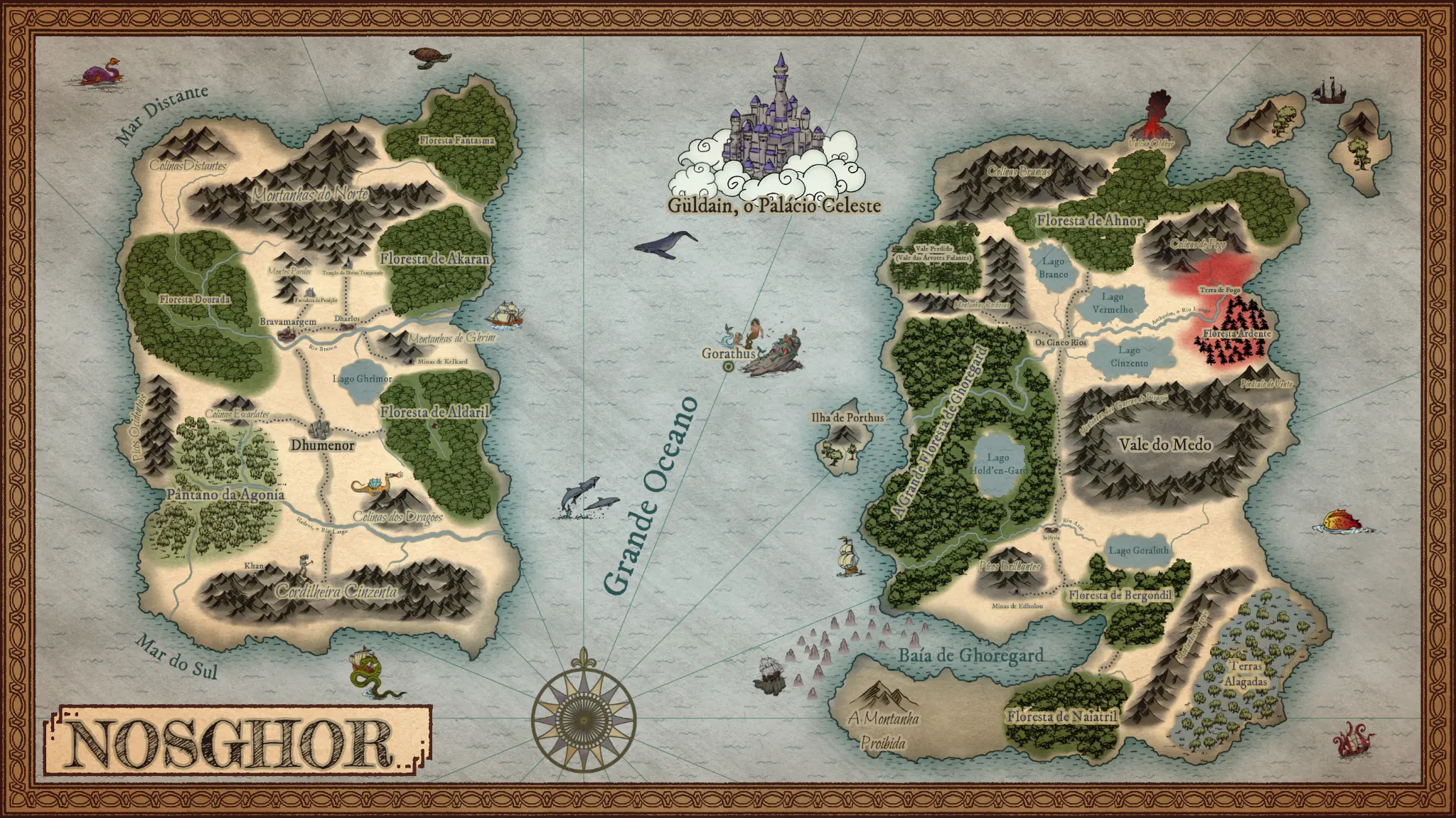 Mapa de Nosghor